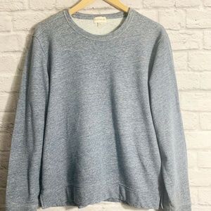 Club Monaco Men's Size L Sweatshirt Blue Crew Neck